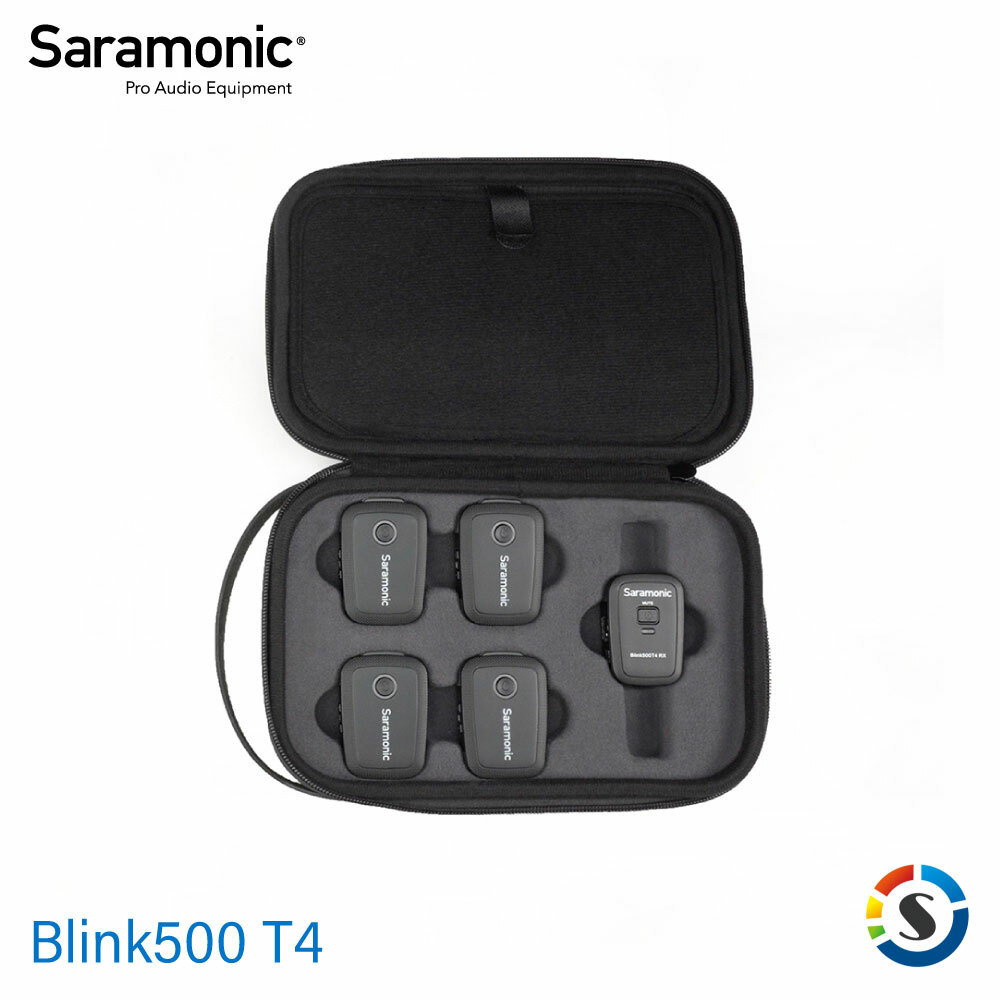 Saramonic楓笛 Blink500 T4 一對四 2.4GHz無線麥克風系統