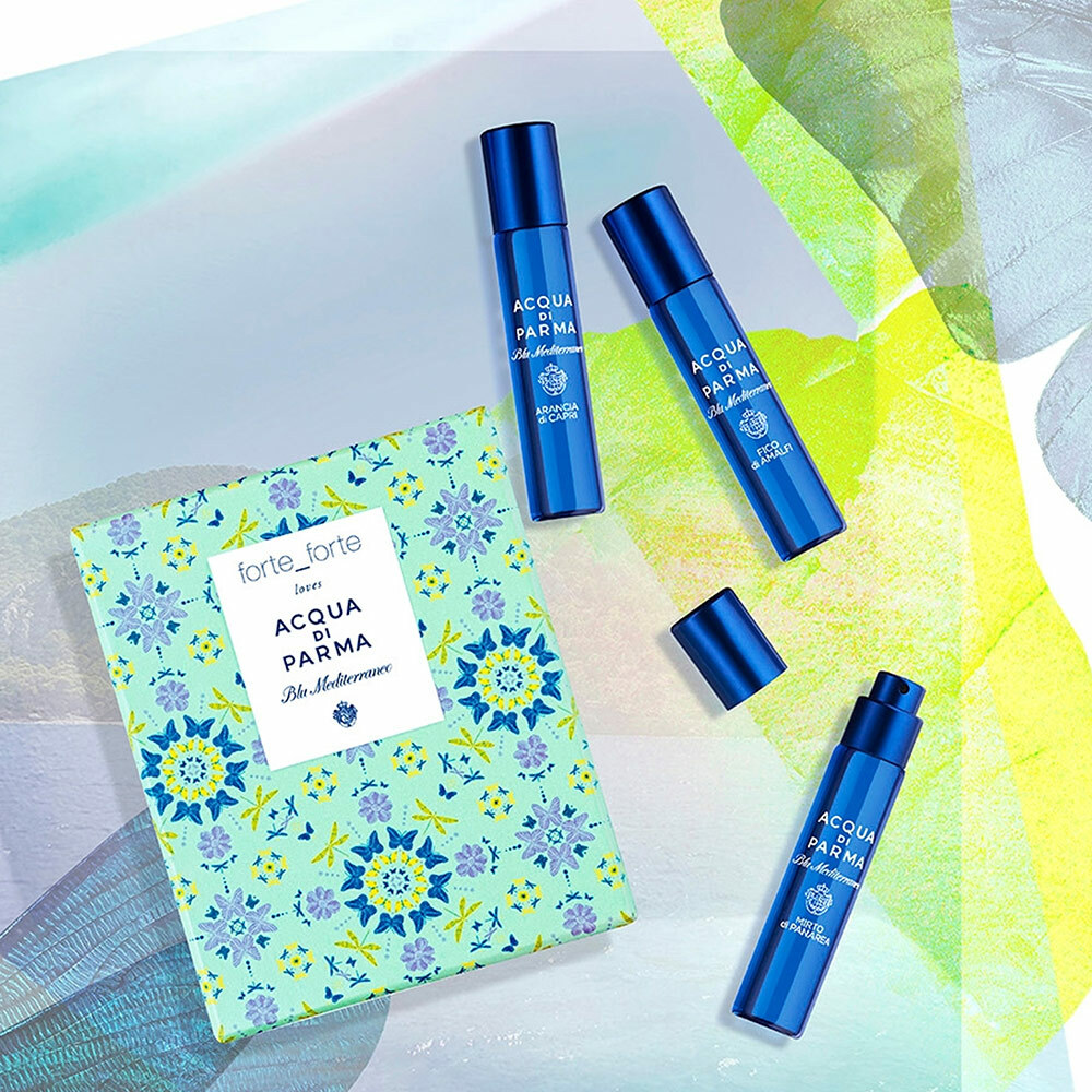 Acqua di Parma 帕爾瑪之水 藍色地中海系列 旅行組 (12ml x3)