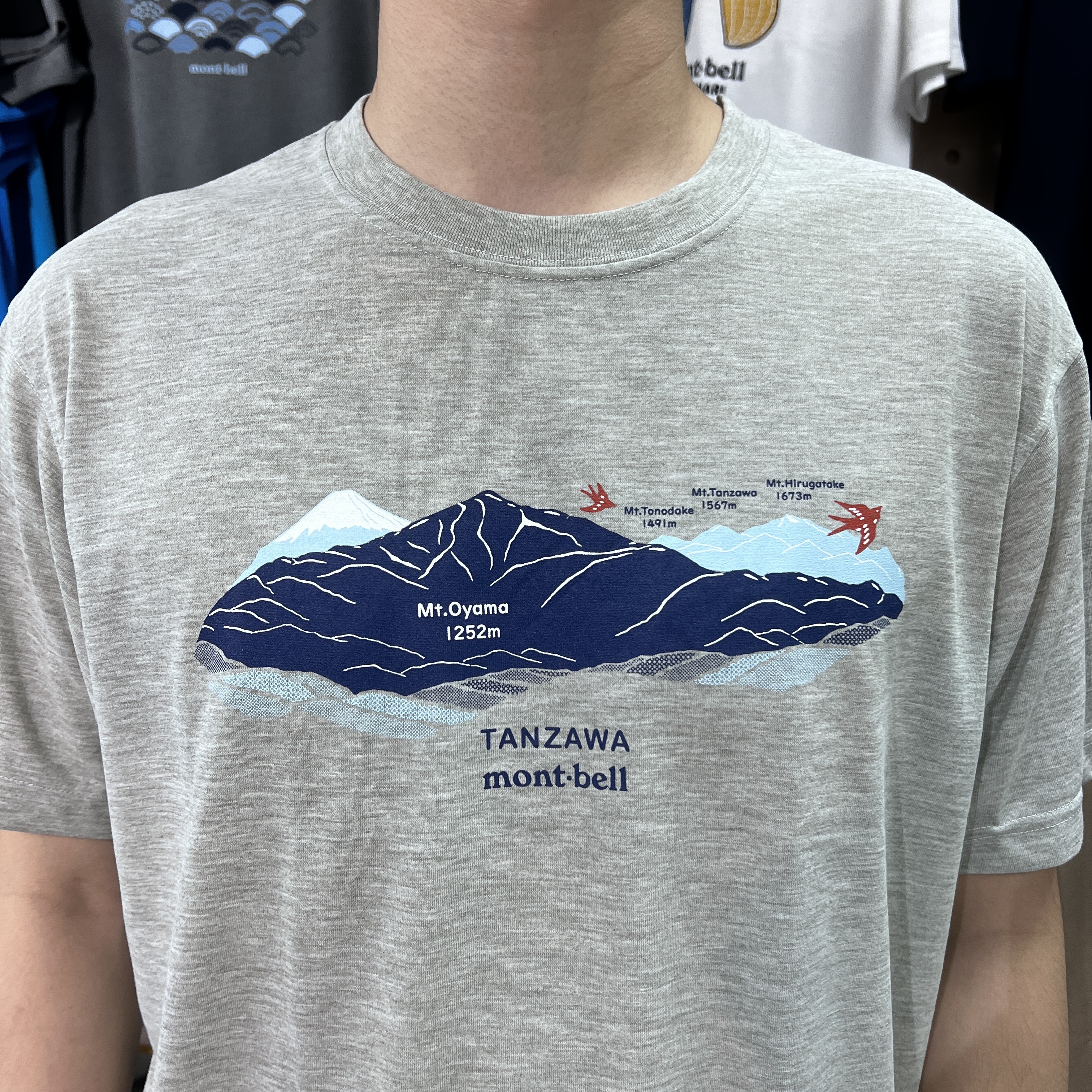 Montbell Wickron T Tanzawa 丹沢地域限定版 透氣快乾 T-Shirt 1504427 / 1504603
