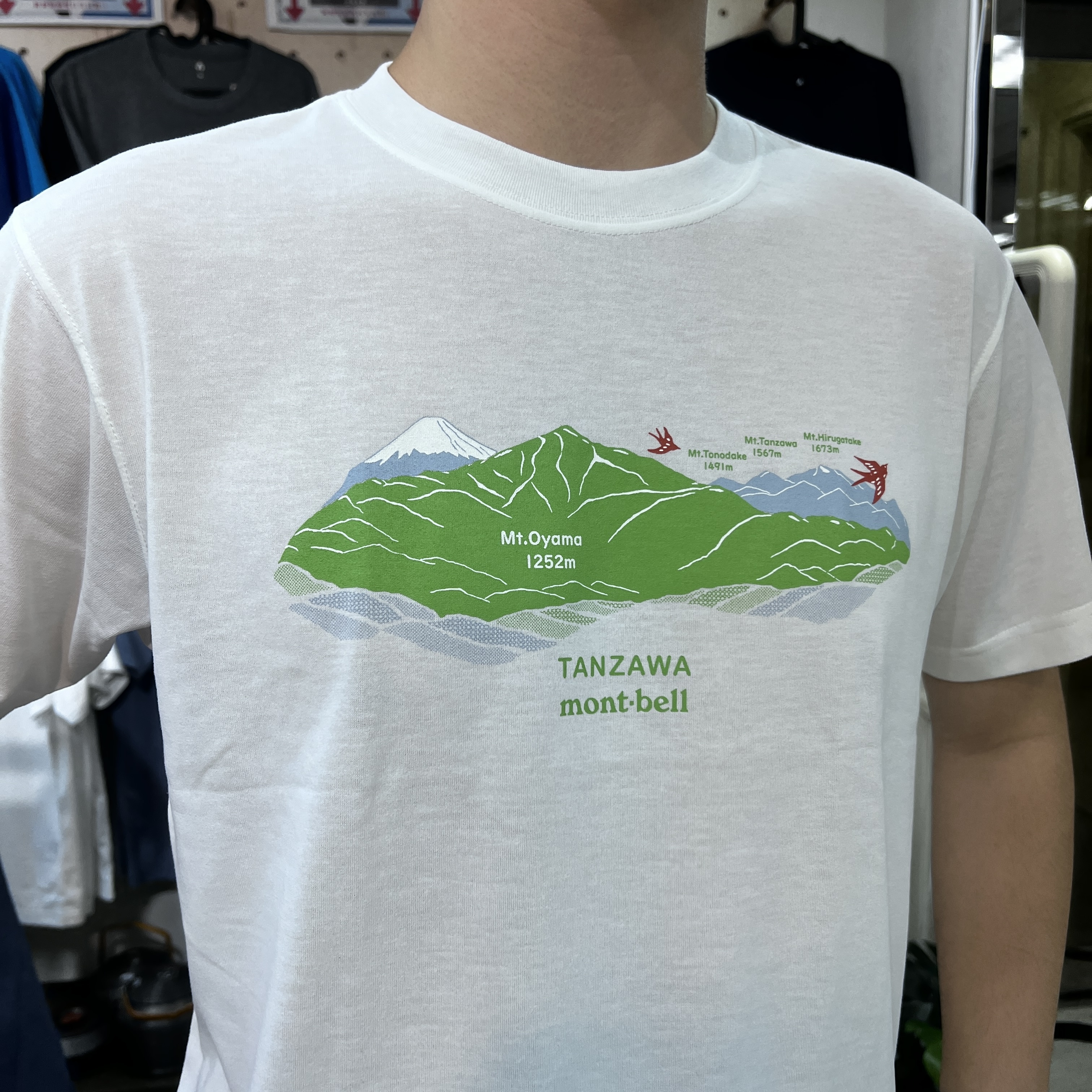 Montbell Wickron T Tanzawa 丹沢地域限定版 透氣快乾 T-Shirt 1504427 / 1504603