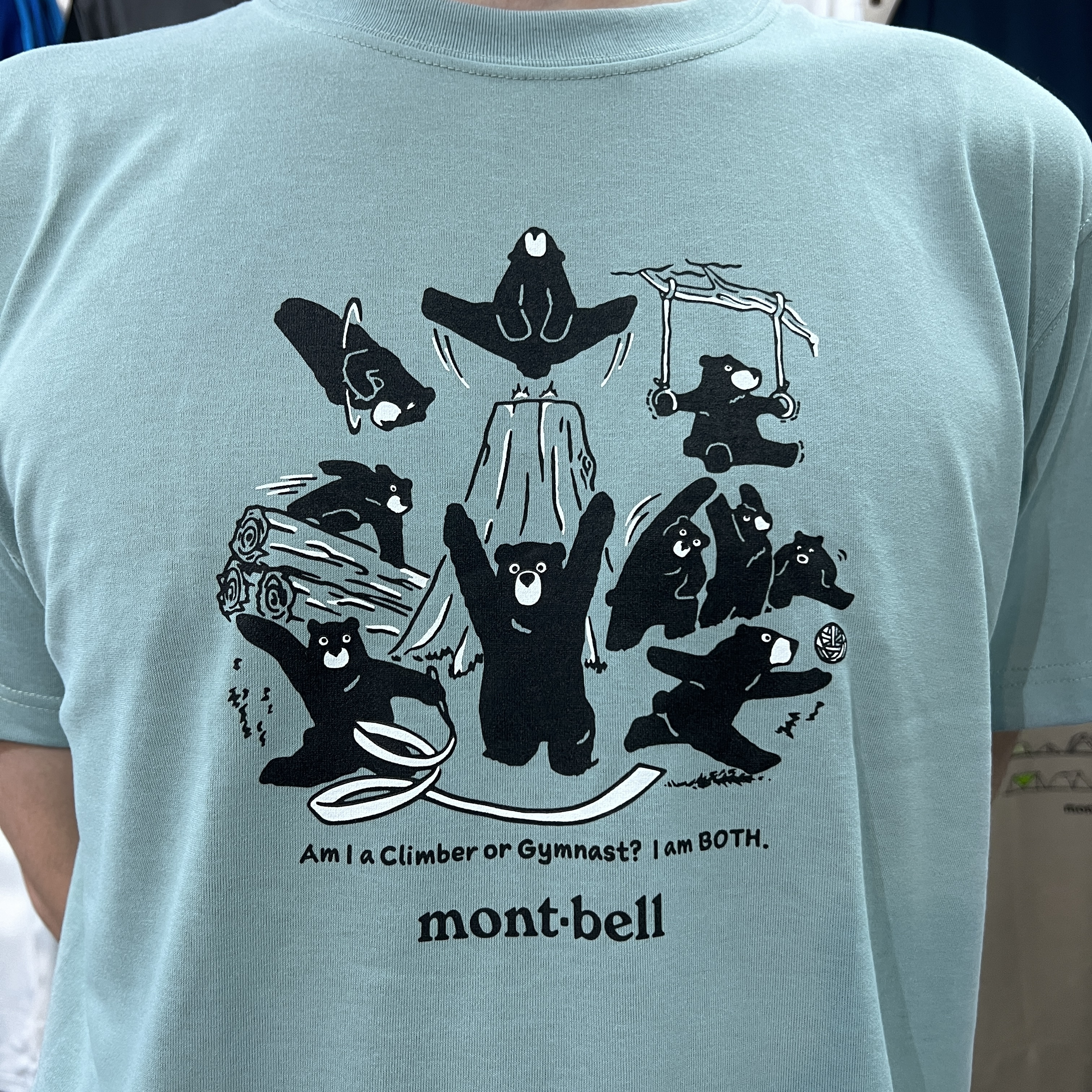 Montbell Wickron T Forest Gymnastics 森の體操透氣快乾 T-Shirt 1114849