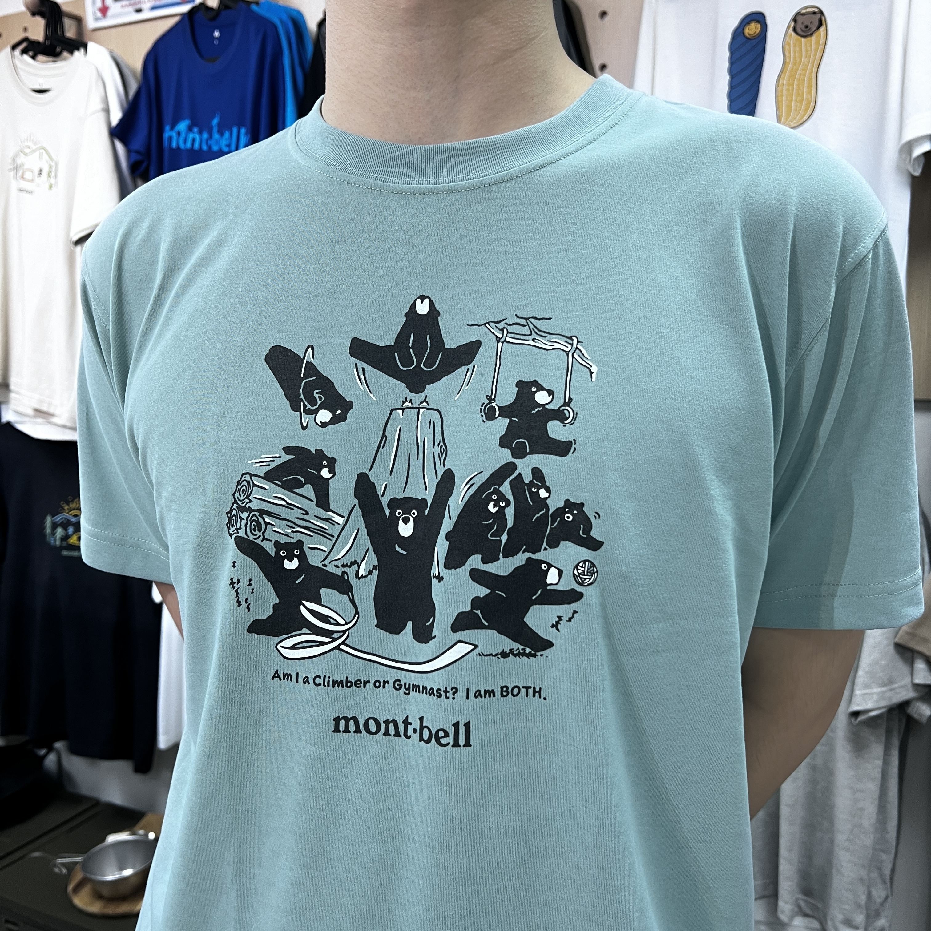 Montbell Wickron T Forest Gymnastics 森の體操透氣快乾 T-Shirt 1114849