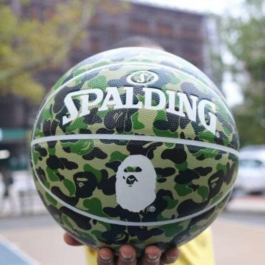A BATHING APE BAPE SPALDING BASKETBALL 籃球斯伯丁