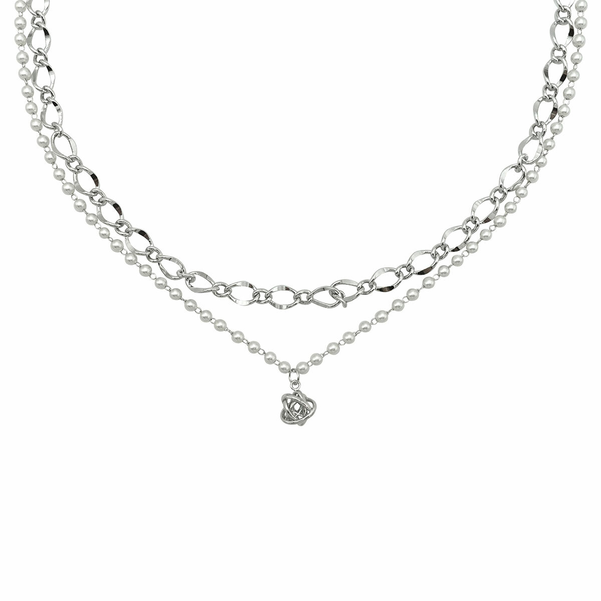 浪漫星軌・雙層項鍊・Necklace (GNM10152)