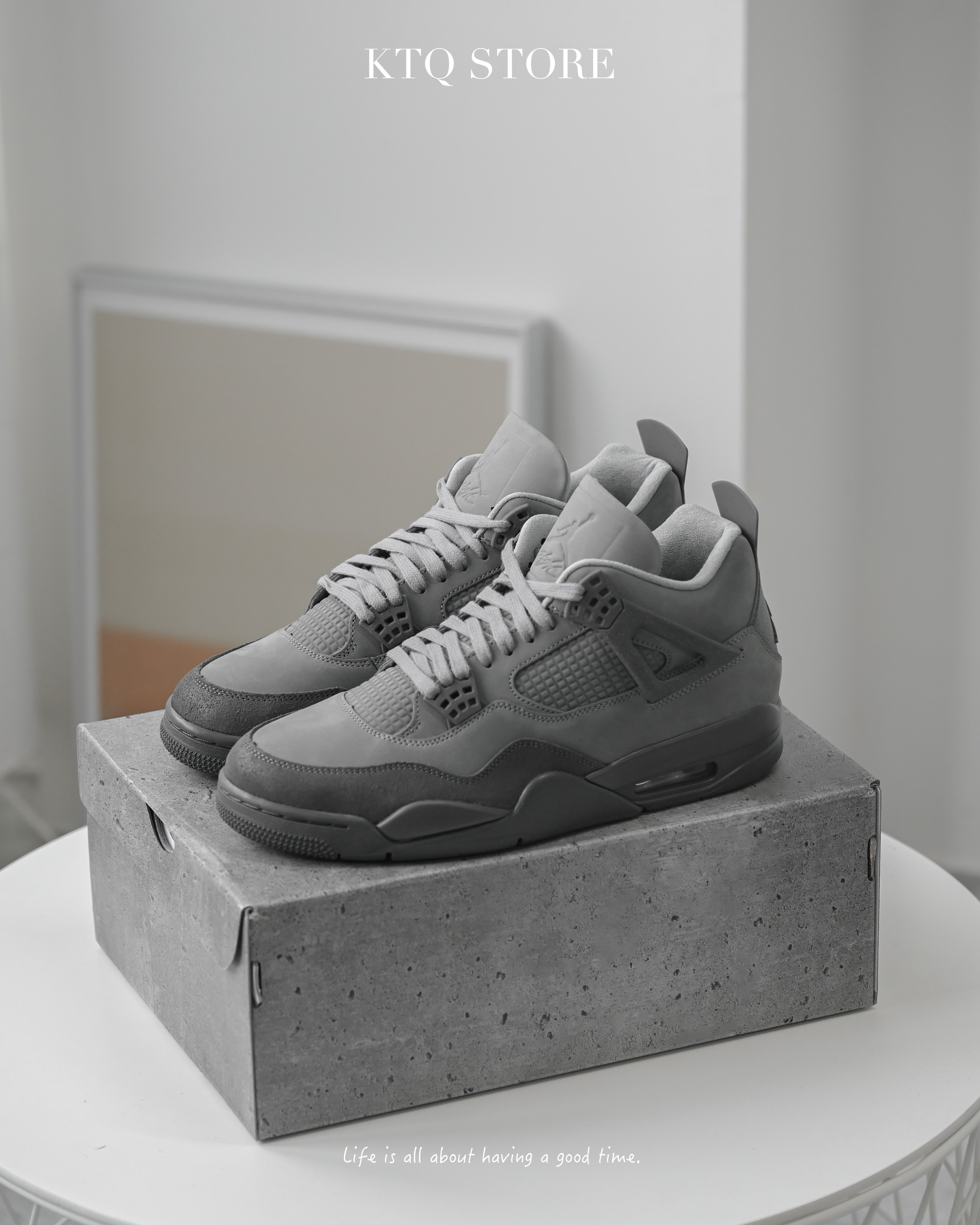 KTQ STORE ‧ Air Jordan 4 SE 'Wet Cement' 巴黎奧運 FQ7928-001