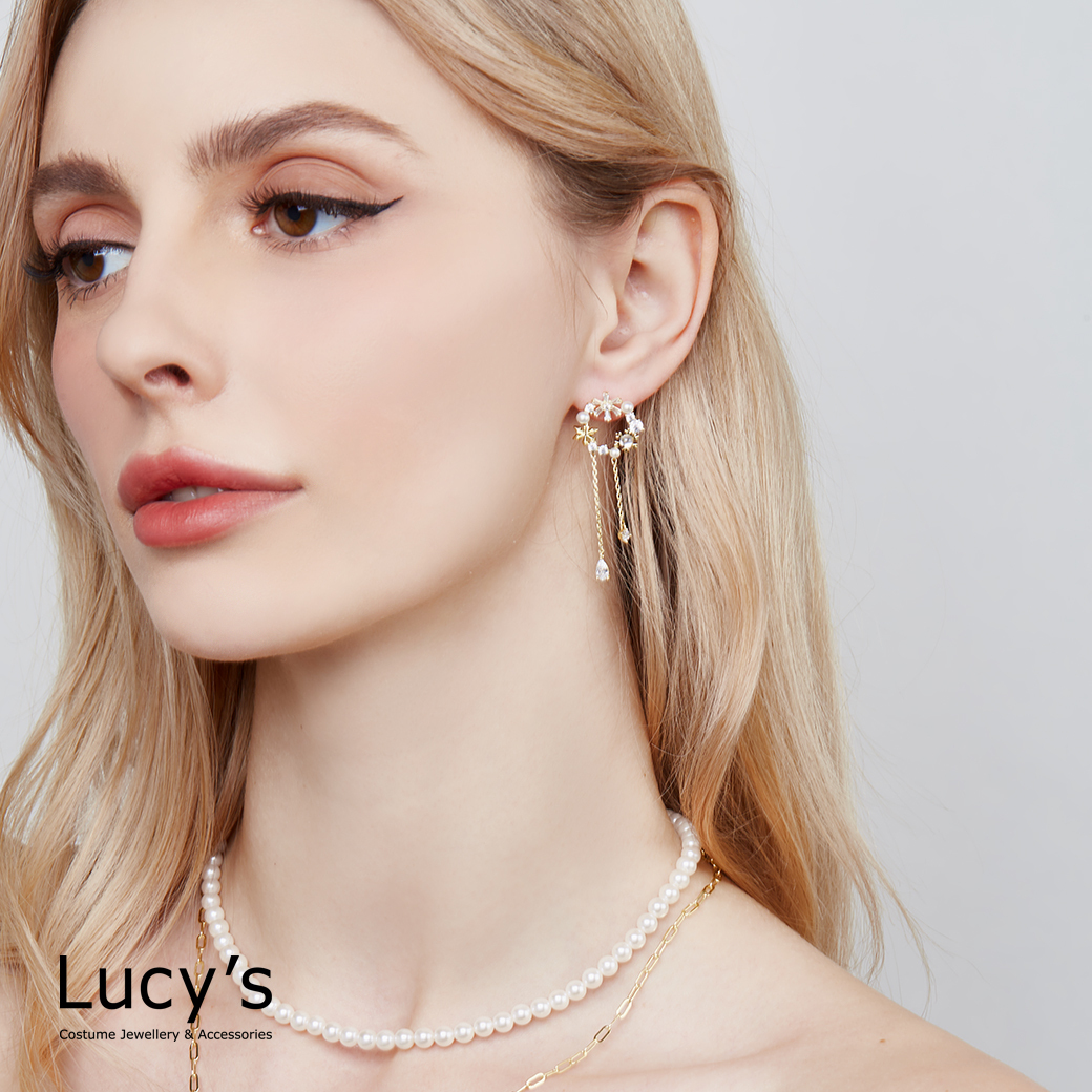 雪地裡的祝福 耳環 (三色) (111492/111493/117648)