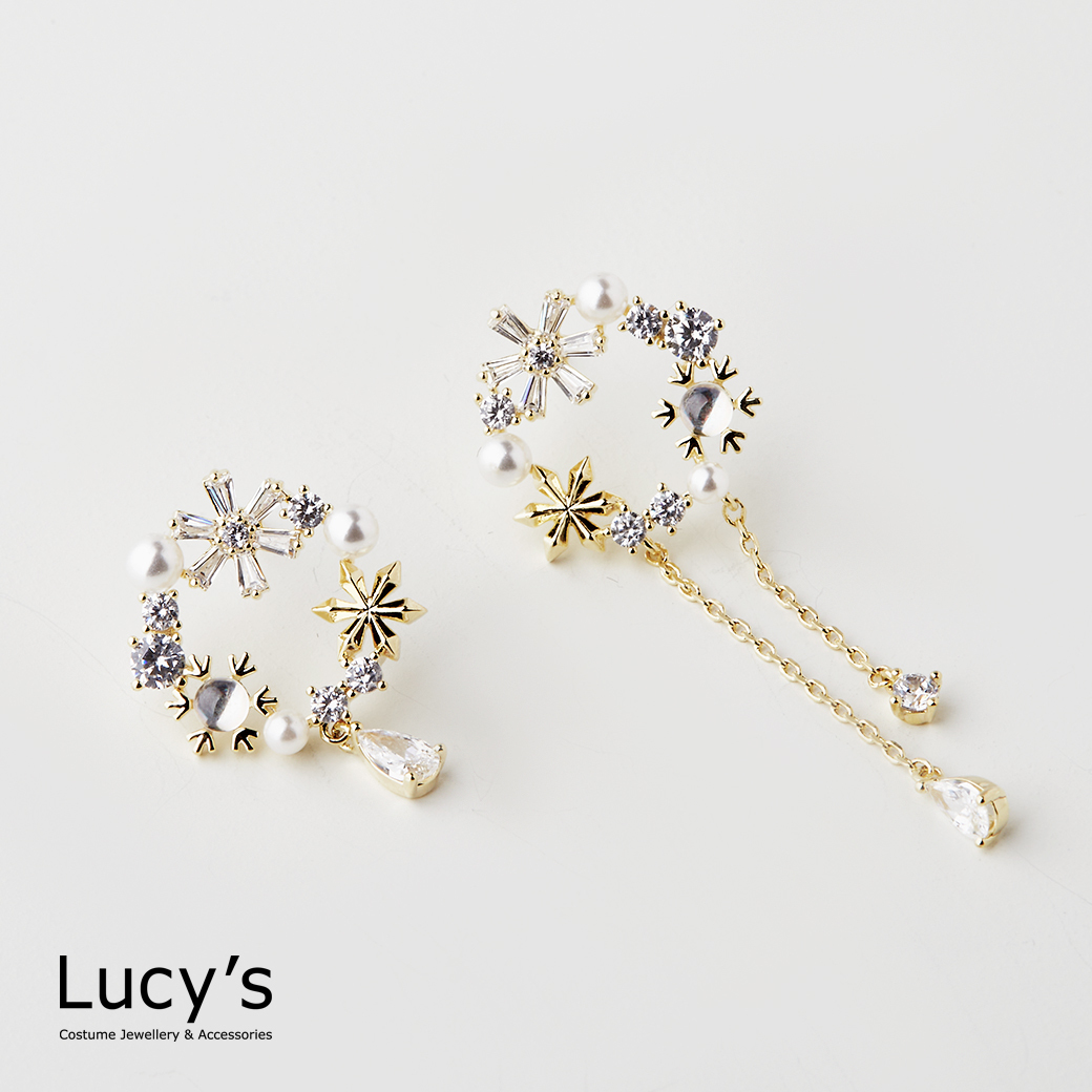 雪地裡的祝福 耳環 (三色) (111492/111493/117648)