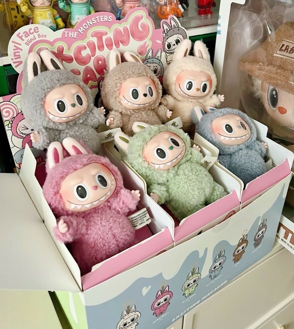 Pop Mart 泡泡瑪特 LABUBU 超可愛 心動馬卡龍系列 吊飾盲盒