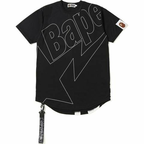 2018AW A Bathing APE BAPE LONG LENGTH TEE 長版T 圓弧 下擺 短T 現貨
