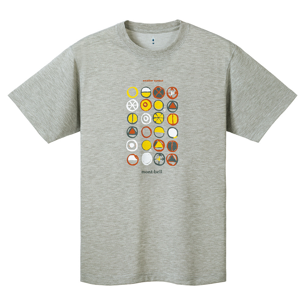 【特價款】日本montbell: 快乾透氣 Wickron T Weather Symbol