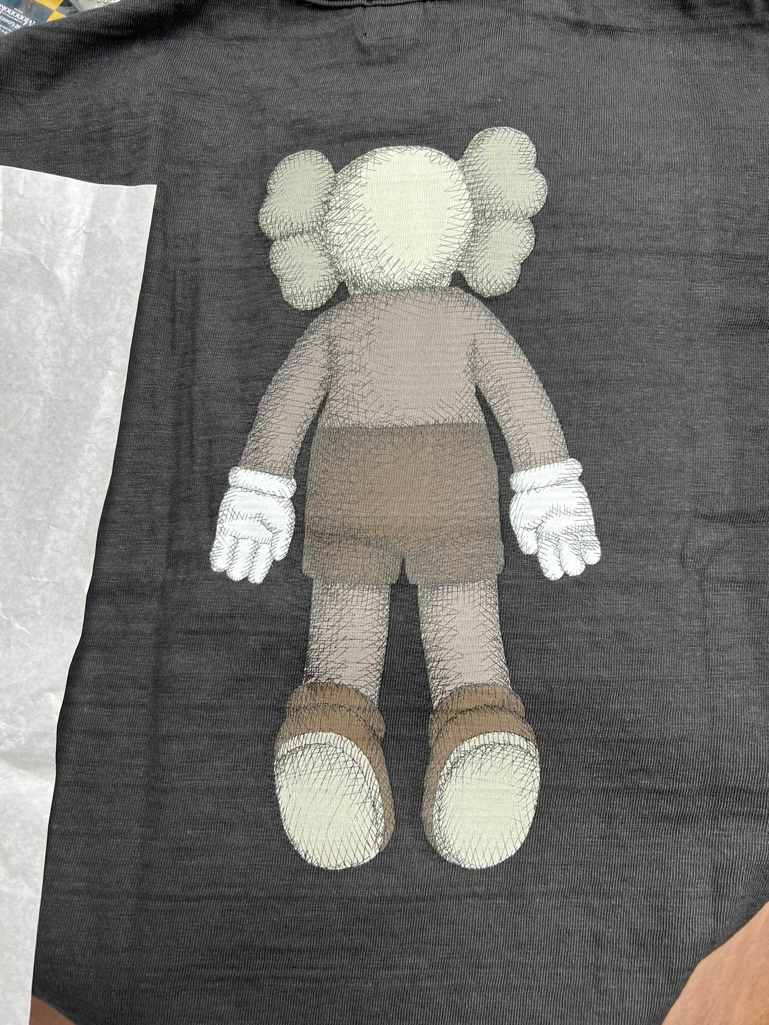 Human Made X KAWS TEE BLK (XL/XXL)