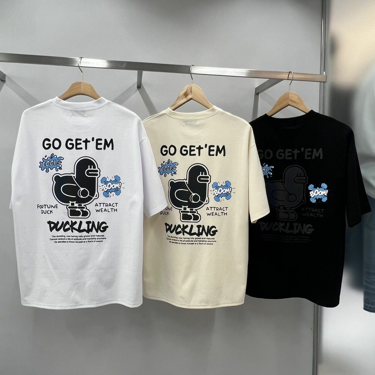 3M反光英文字圖案短袖Tee BARON-097T