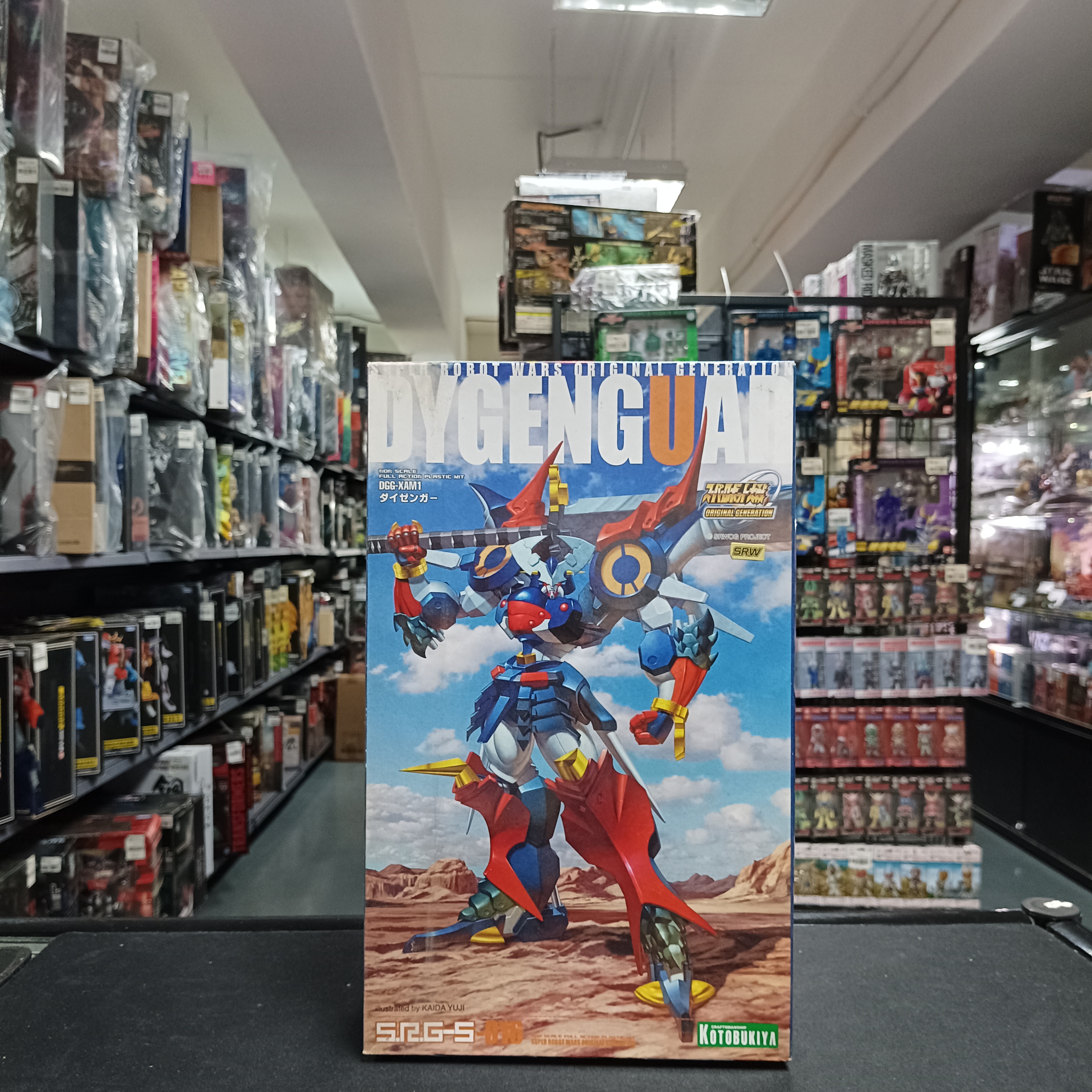 寄賣-其它-壽屋KOTOBUKIYA  014號 大贊卡 超級機械人大戰OG 