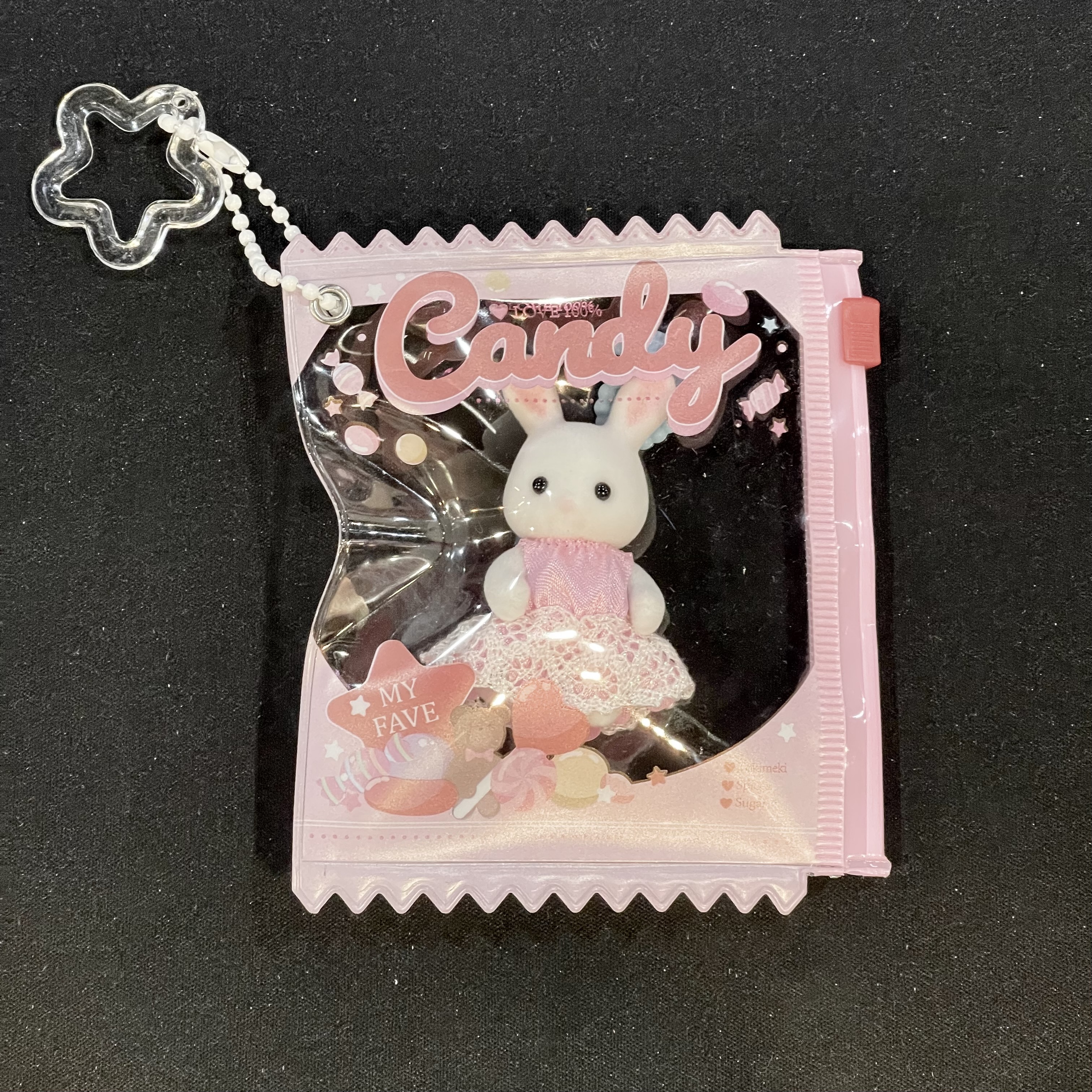 Sylvanian Families 森林家族小配件 防塵透明保護匙扣套