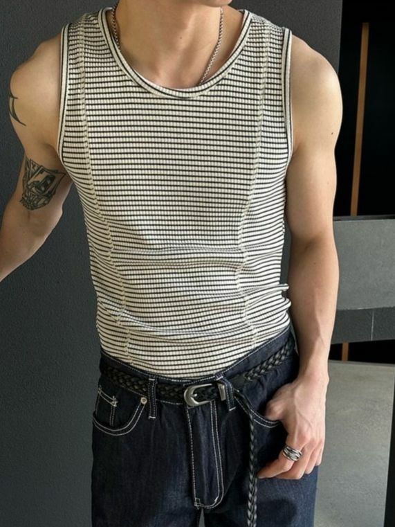 橫間背心 GAMBLE-040V