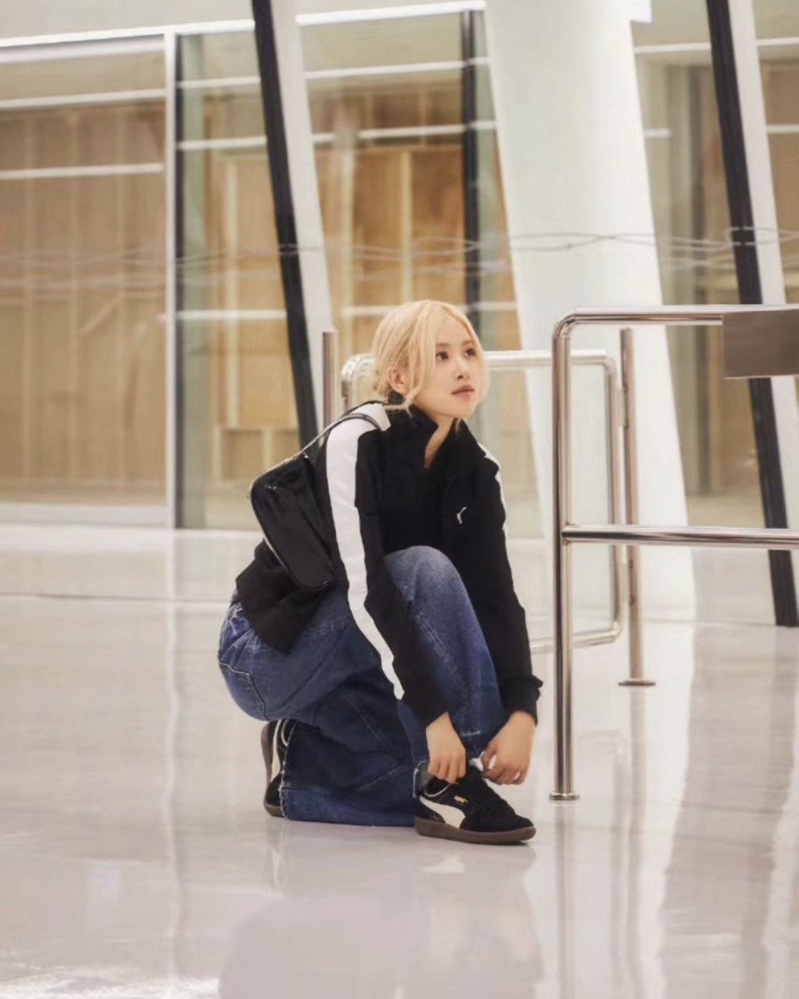 <線上SALE❤️‍🔥>PUMA PALERMO VINTAGE BLACK 麂皮 復古黑