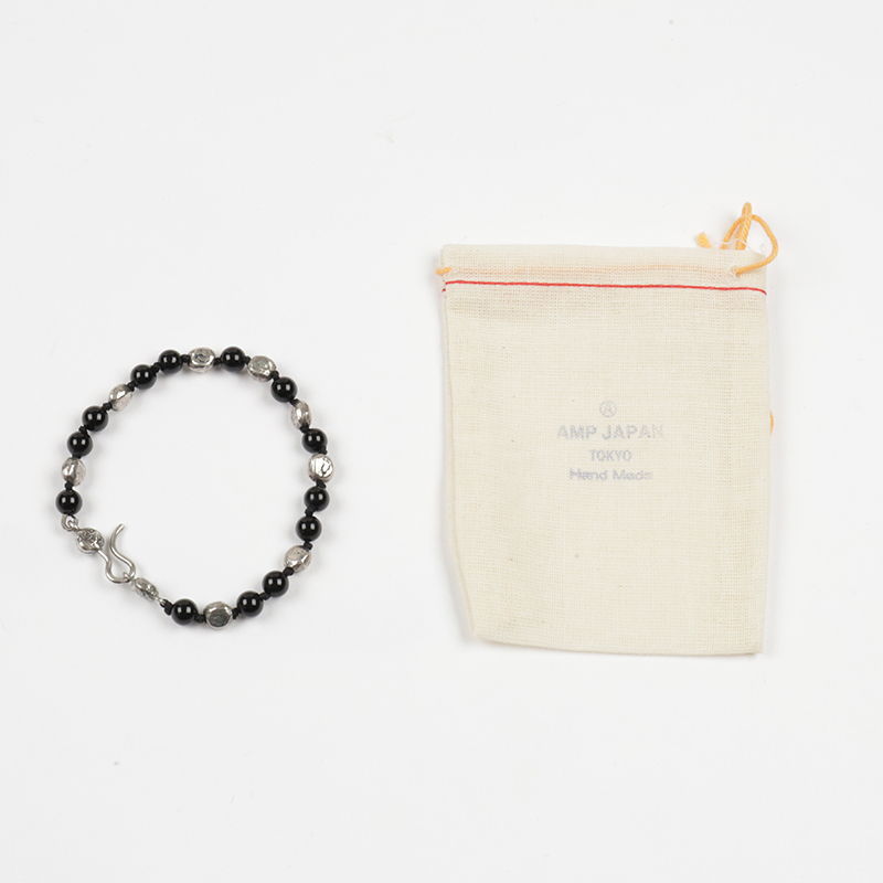 AMP JAPAN Hook Bracelet - Onyx NCHK-453