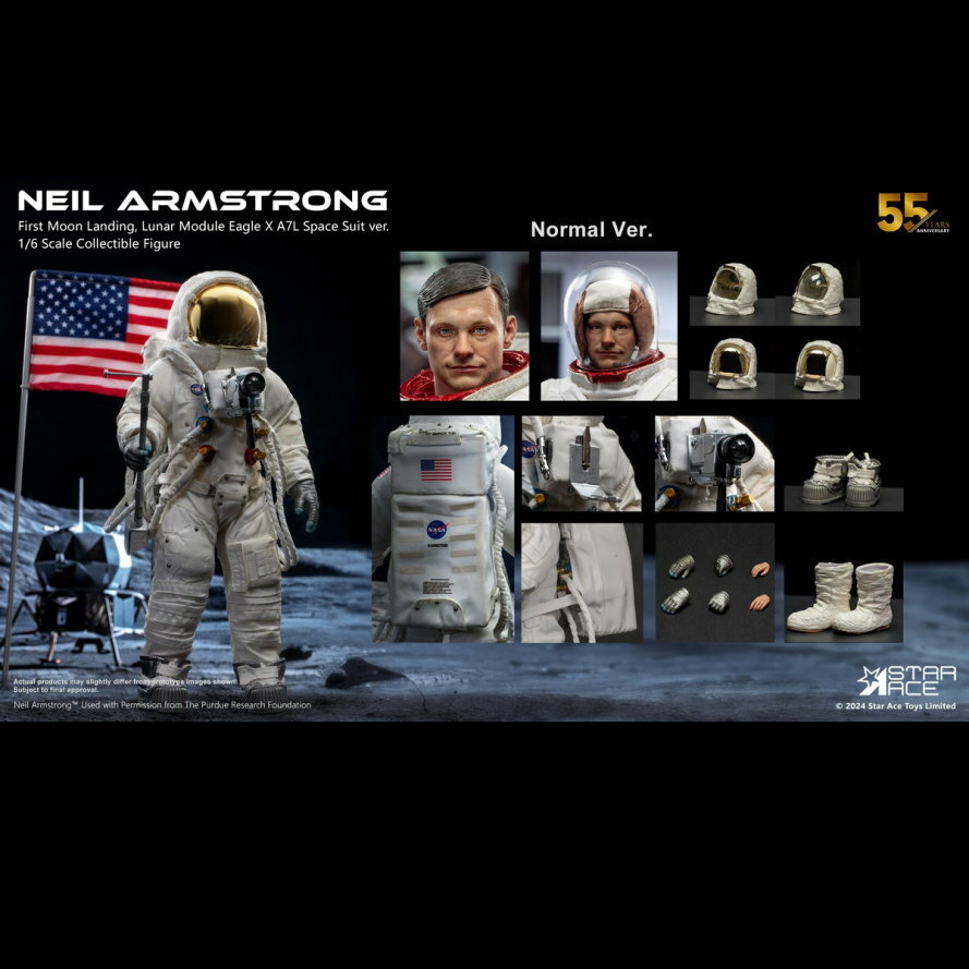 [訂金] Star Ace : 1/6 尼爾阿姆斯壯特普通版