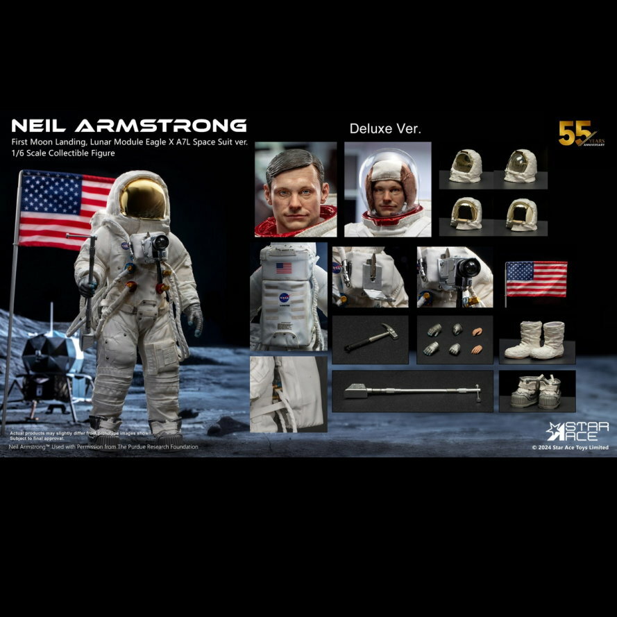 [訂金] Star Ace : 1/6 尼爾阿姆斯壯特豪華版