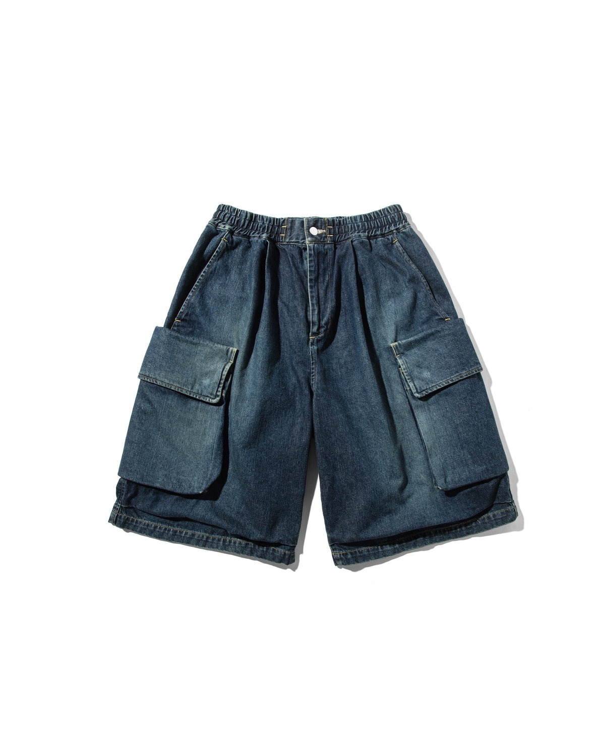 2024SS CLESSTE SELVEDGE DENIM CITY MILITARY HALF PANTS