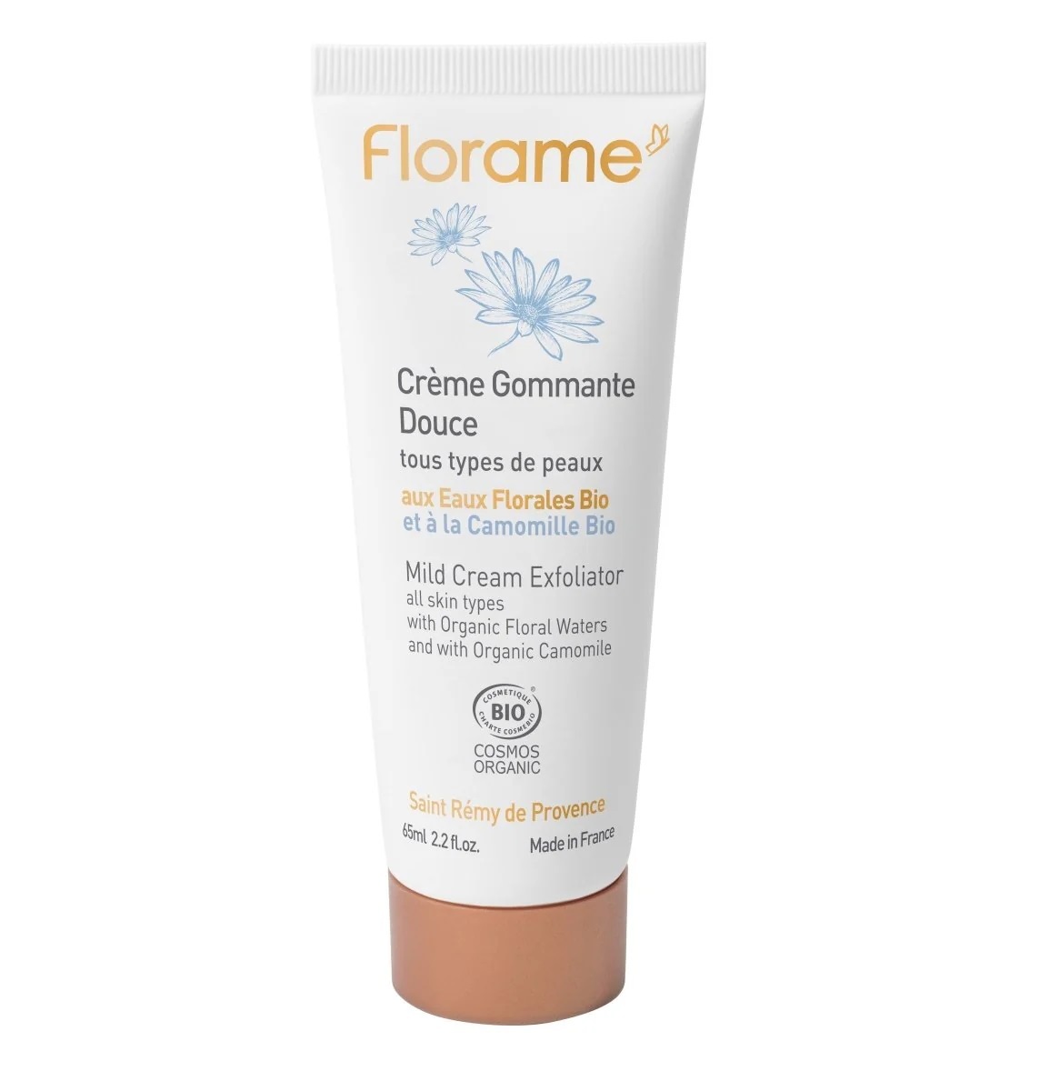 FLORAME Organic Mild Cream Exfoliator 有機輕柔去角質磨砂膏 [65ml]