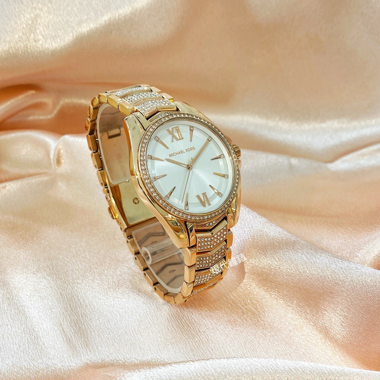 【MICHAEL KORS】光耀晶鑽優雅女錶 MK6858 38mm 現代鐘錶