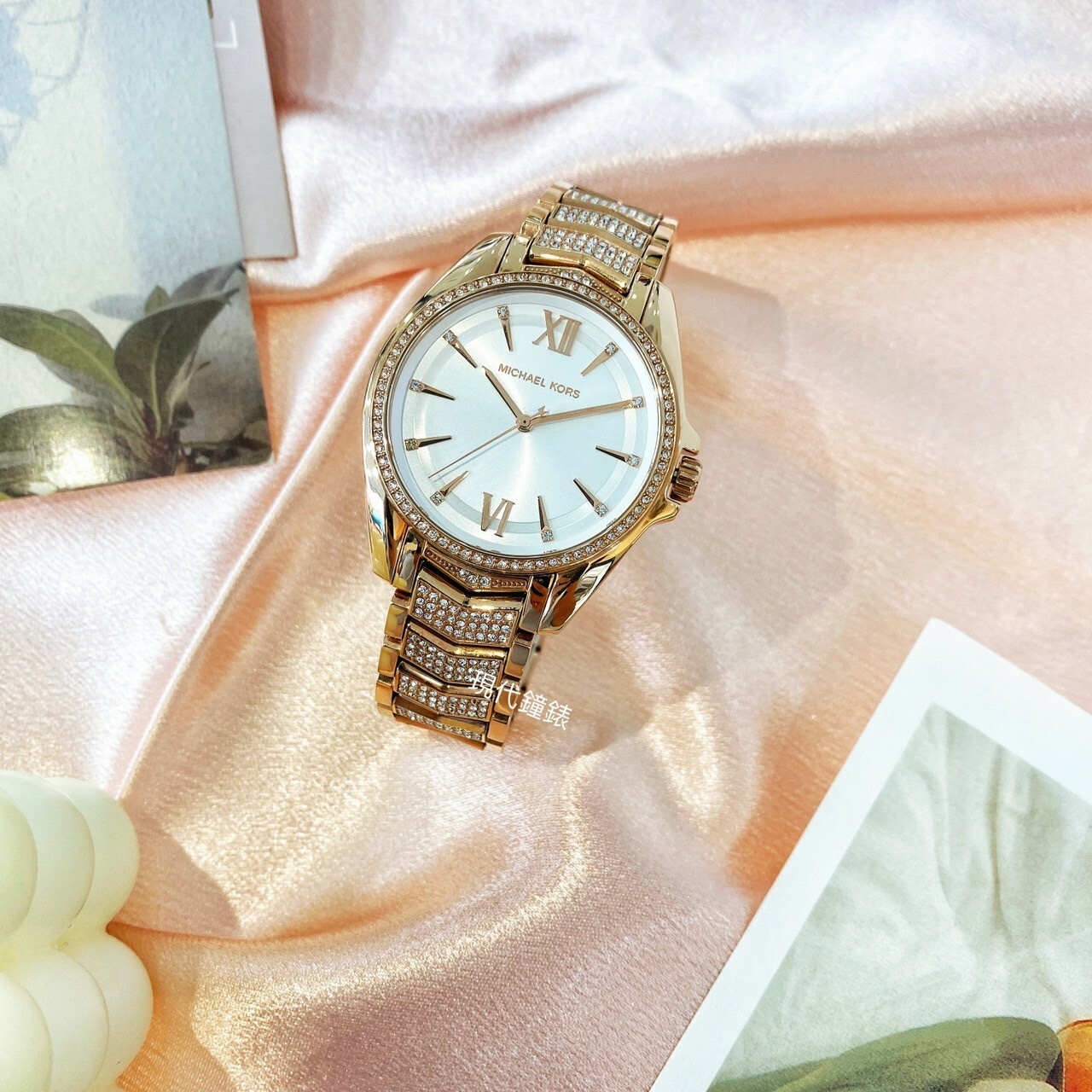 【MICHAEL KORS】光耀晶鑽優雅女錶 MK6858 38mm 現代鐘錶