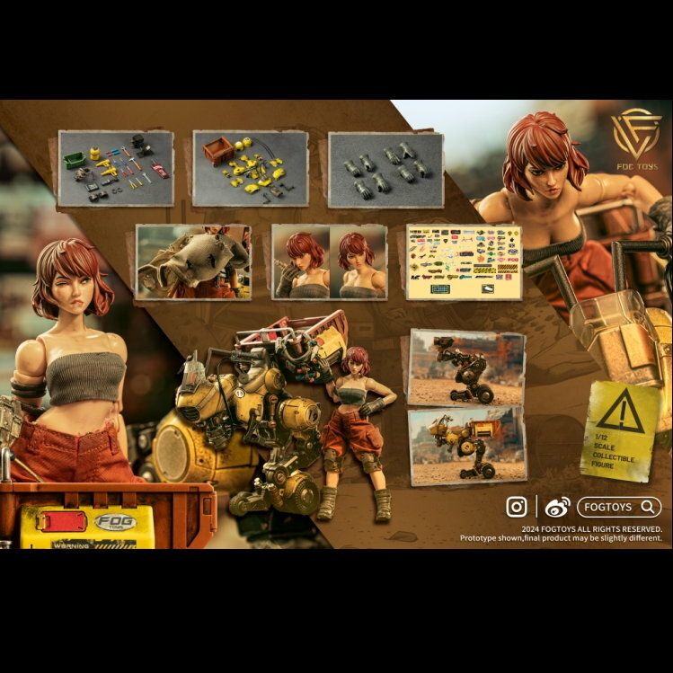 [訂金] Fogtoys : 1/12 奇想26系列—「M」