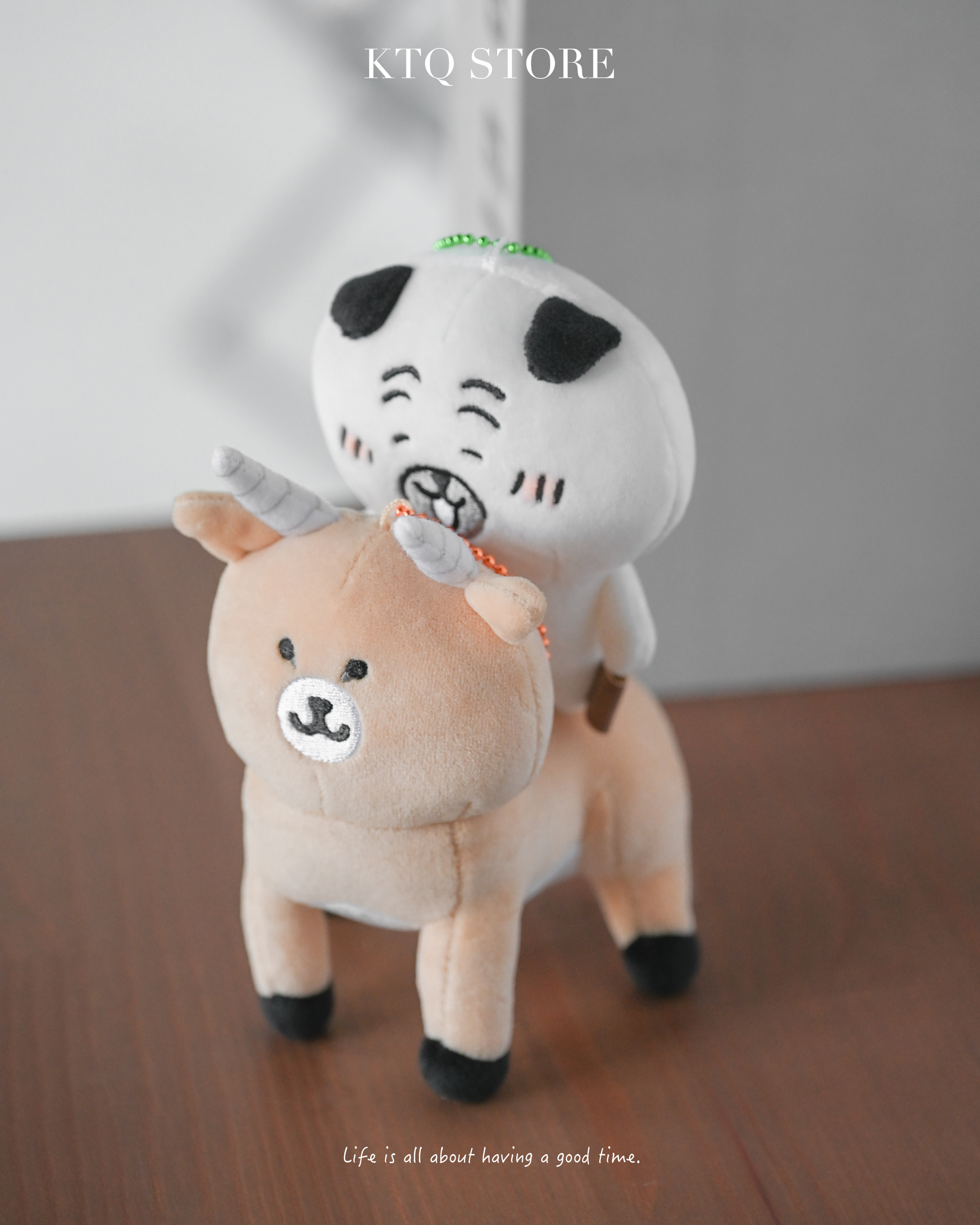 KTQ STORE ‧ 現貨 日本 Joke Bear 自嘲熊系列 鑰匙圈 吊飾 娃娃