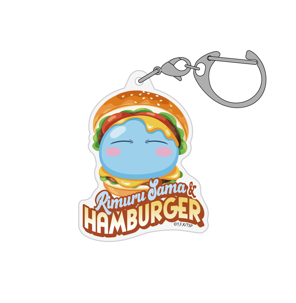 Cospa 1111 ハンバーガーに挟まれたリムル様 アクリルマルチキーホルダー [転生したらスライムだった件]