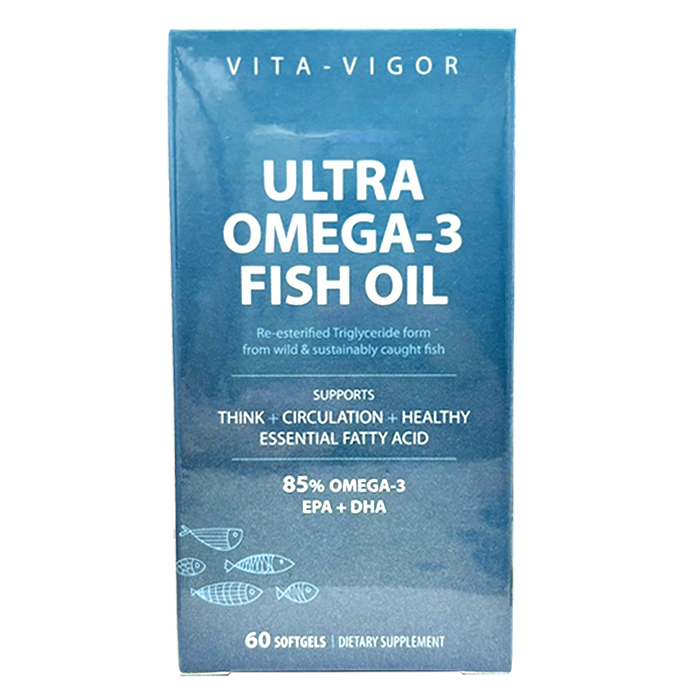 [維格VITA-VIGOR] 德倍優魚油 60粒/瓶 85%EPA+DHA