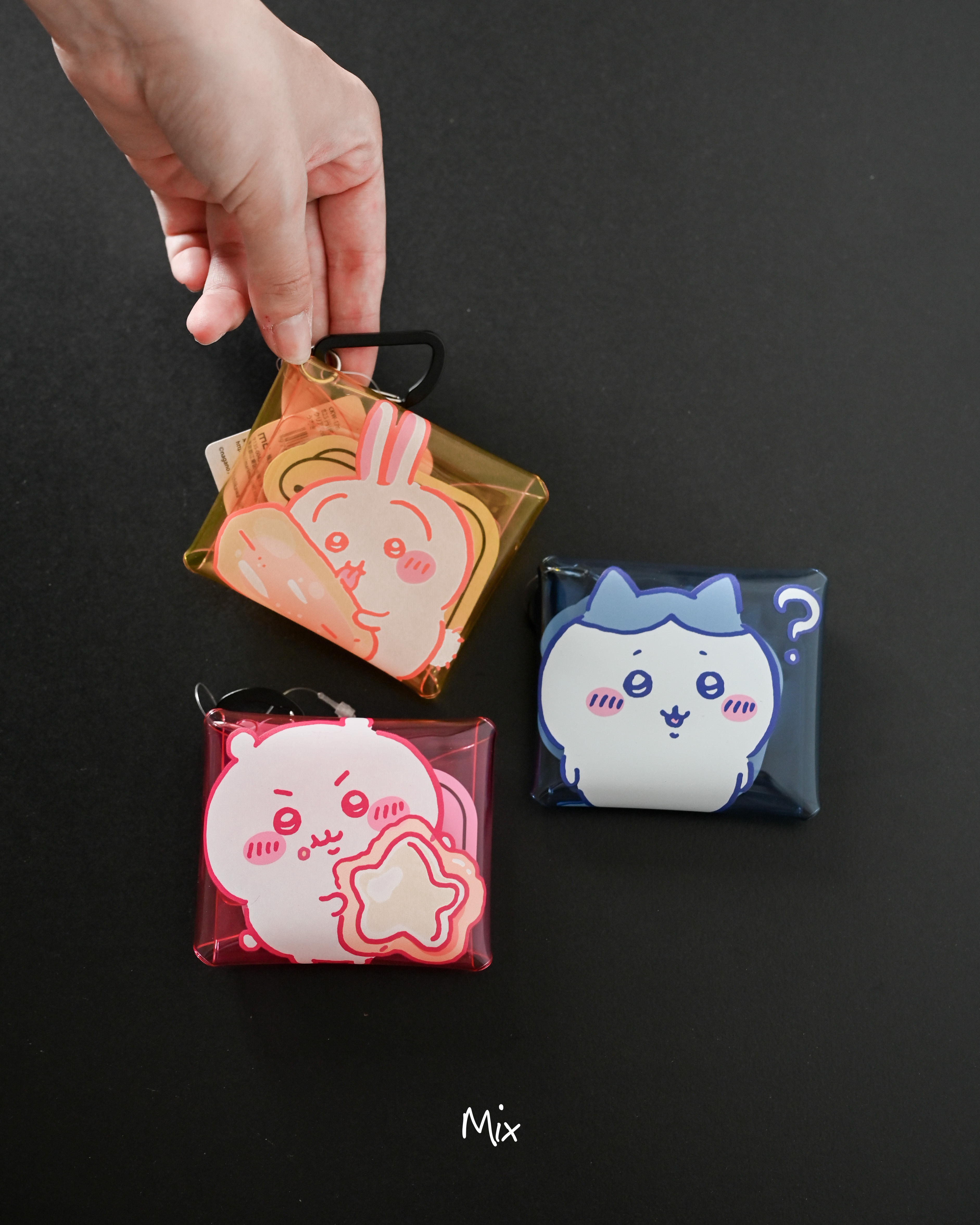 iSNEAKERS | Chiikawa吉伊卡哇透明零錢包 掛包