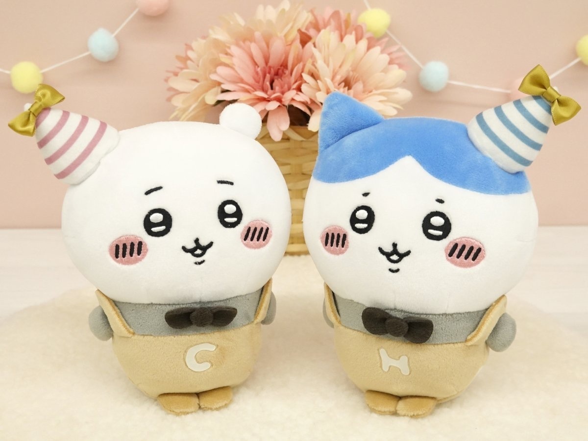 現貨｜小可愛 & 八字貓 PARTY圓碌碌公仔
