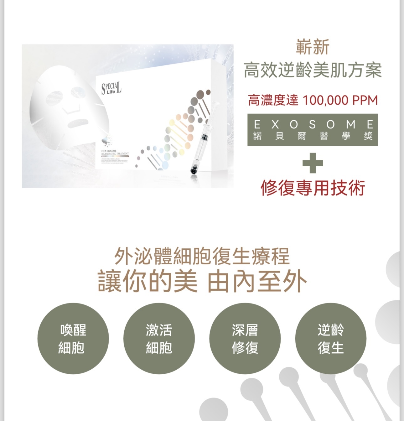 TR13 6次組合CICA EXOSOME+AAPE EXOSOME+水光彈力療程