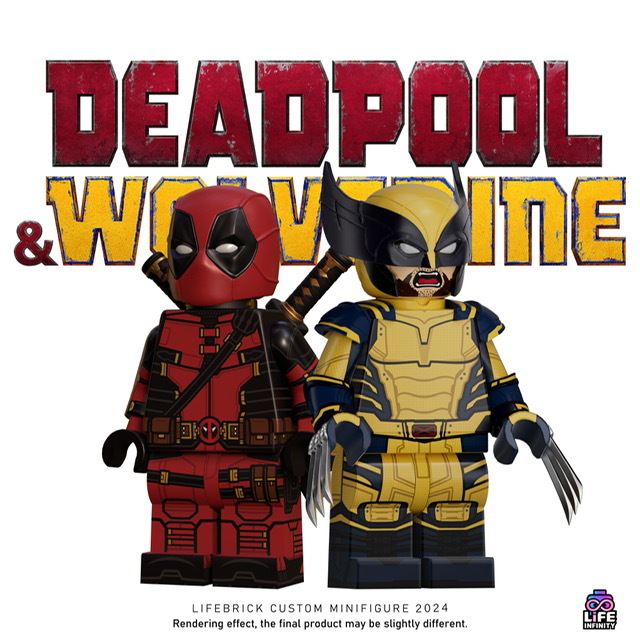 【Lifebrick】死侍與金鋼狼