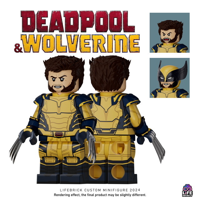 【Lifebrick】死侍與金鋼狼