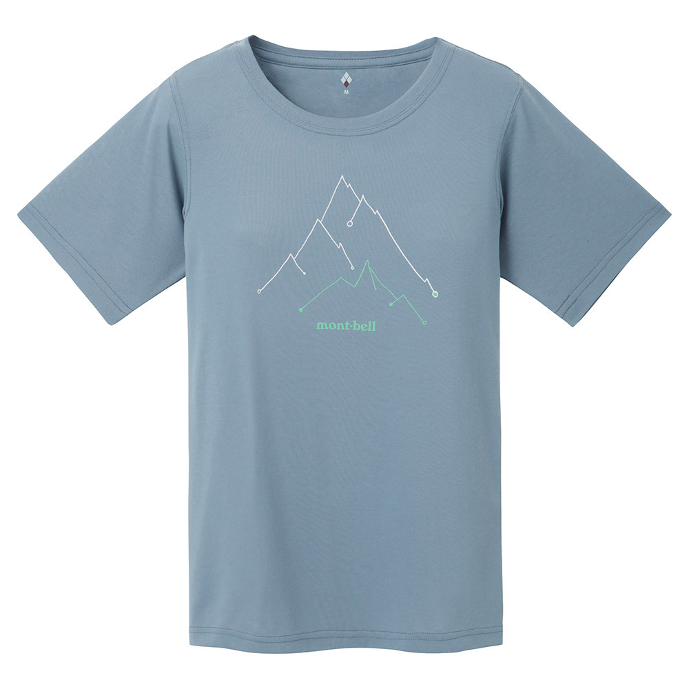 【特價款】日本montbell: 快乾透氣 Wickron T Women's Peak