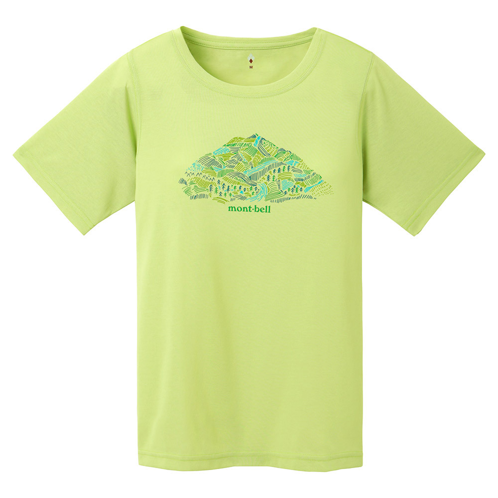 【特價款】日本montbell: 快乾透氣 Wickron T Women's Satoyama