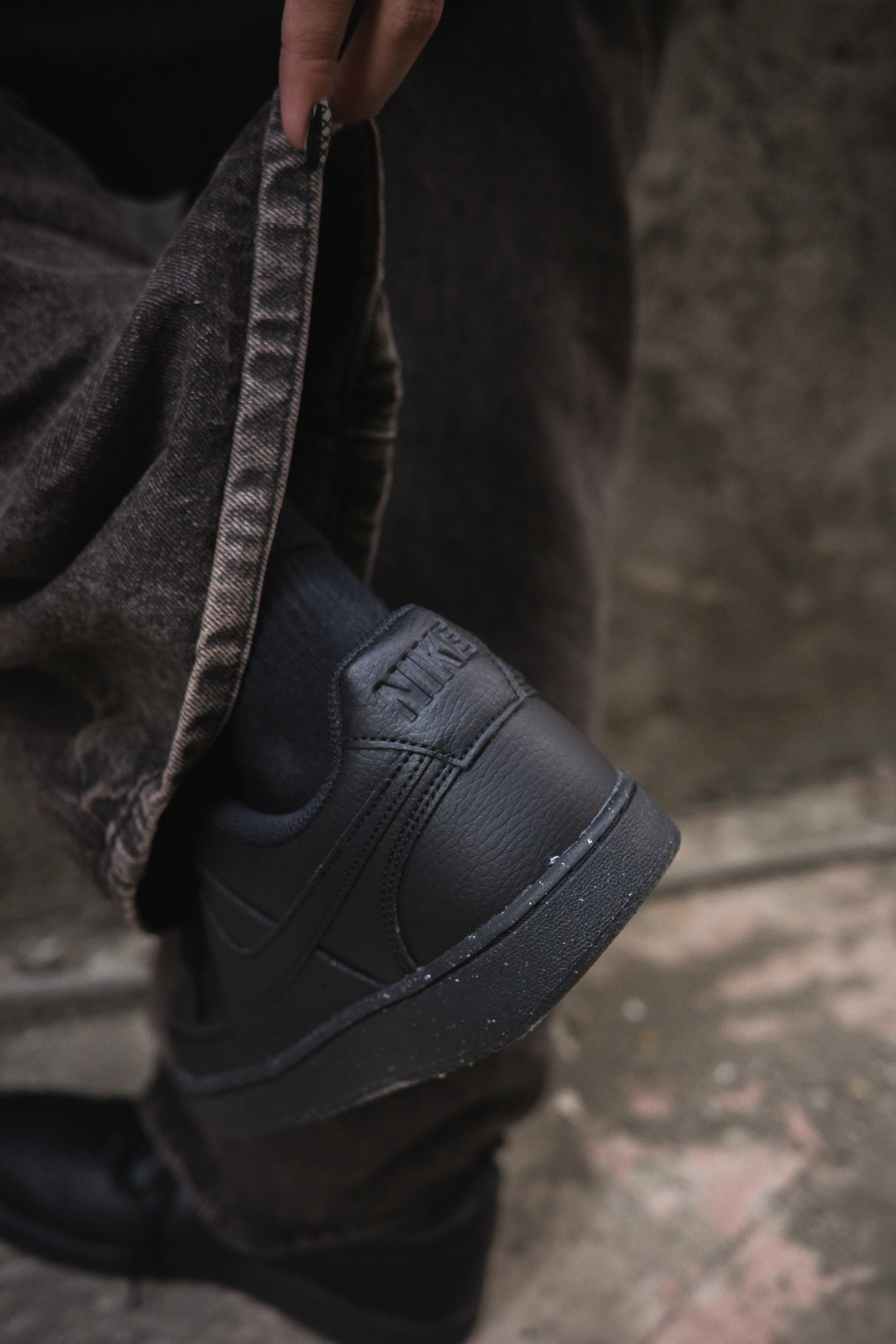 Nike court vision 全黑 黑武士 Dh2987-002