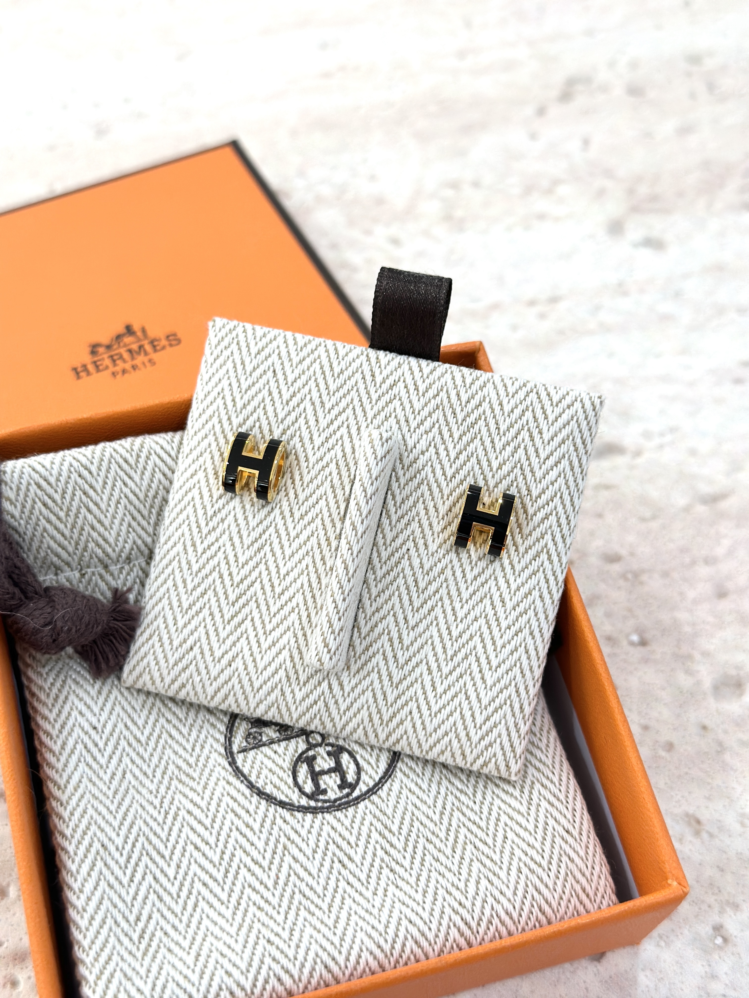 HERMÈS Mini Pop H Earrings