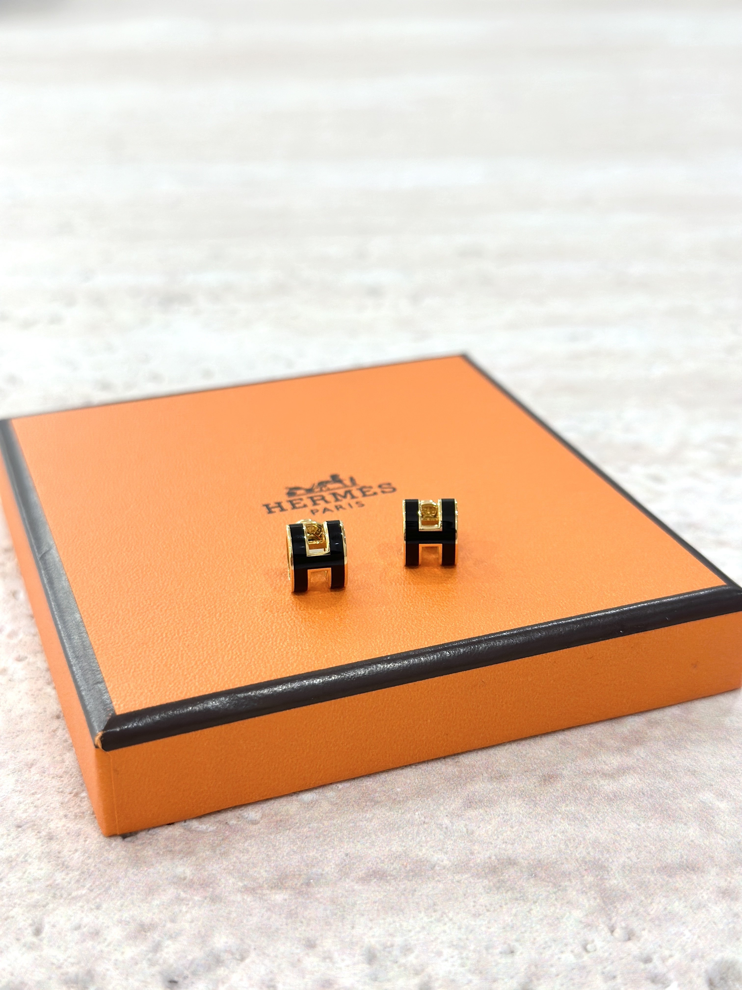 HERMÈS Mini Pop H Earrings