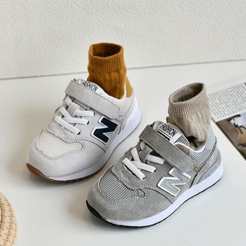 NB574 翻玩咖灰系運動鞋