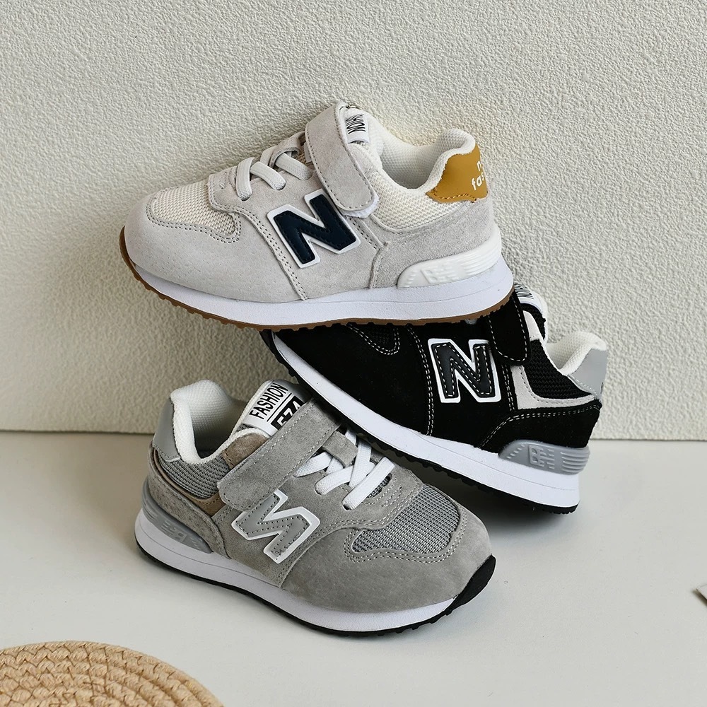 NB574 翻玩咖灰系運動鞋