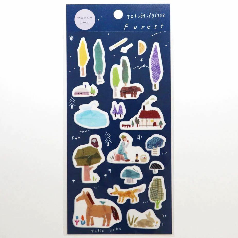 Kamiiso: Miki Tamura Sticker Sheet - Forest