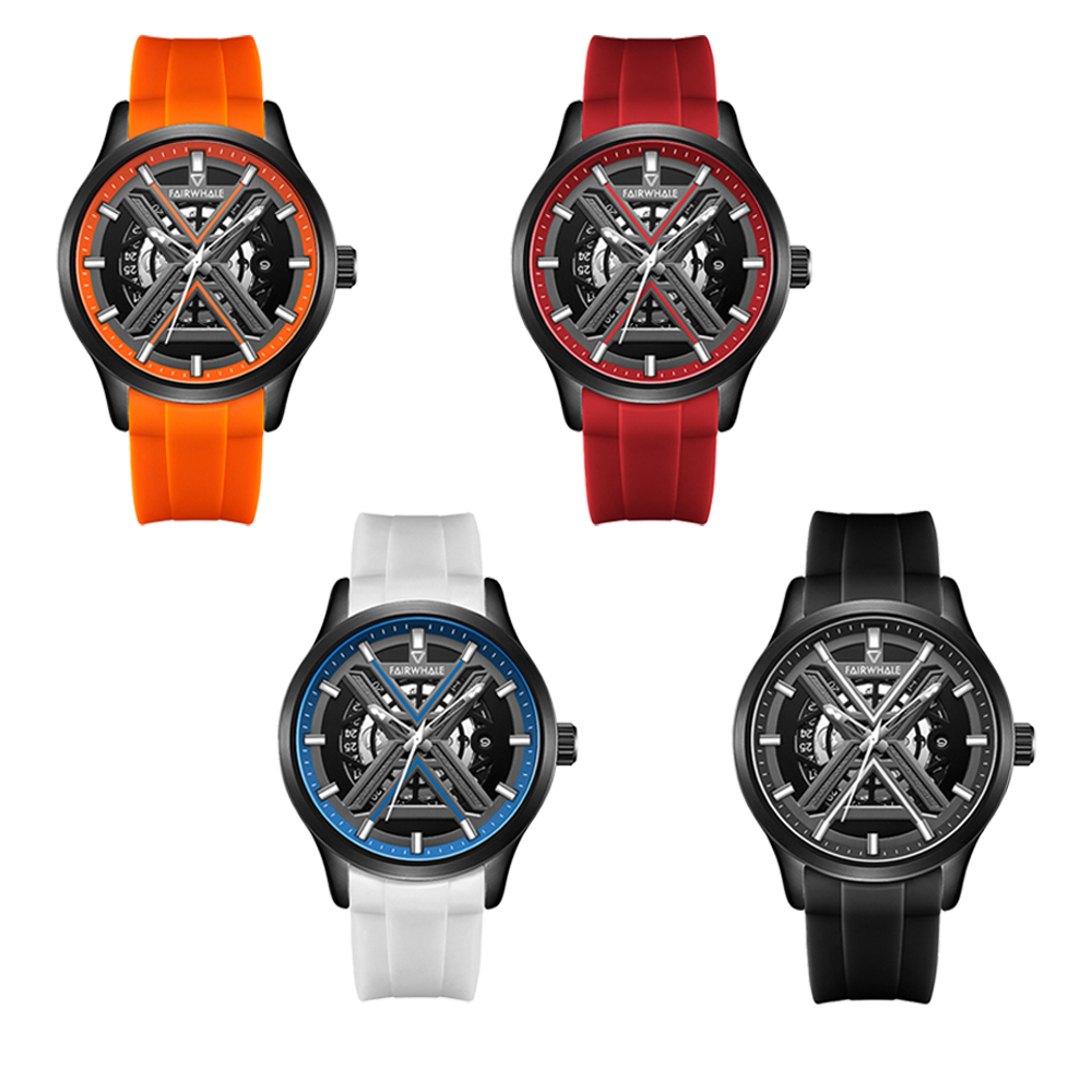 (預購)【Mark Fairwhale 馬克菲爾】 6190 神秘X幻影 未來 世界 機械錶