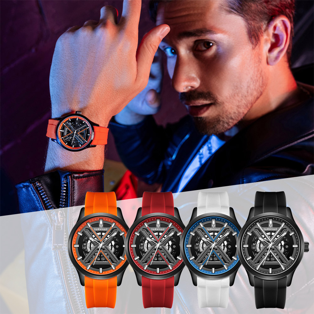 (預購)【Mark Fairwhale 馬克菲爾】 6190 神秘X幻影 未來 世界 機械錶