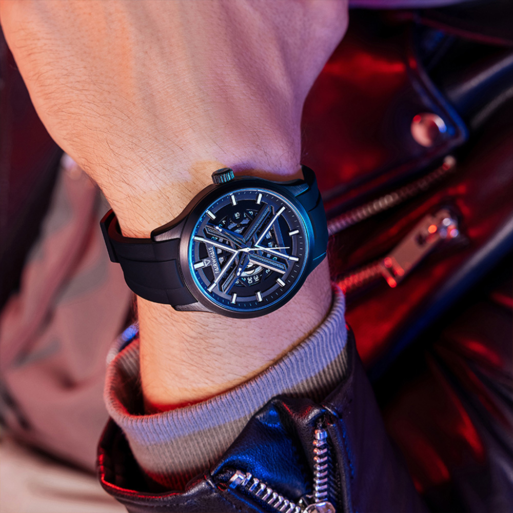 【Mark Fairwhale 馬克菲爾】 6190 神秘X幻影 未來 世界 機械錶