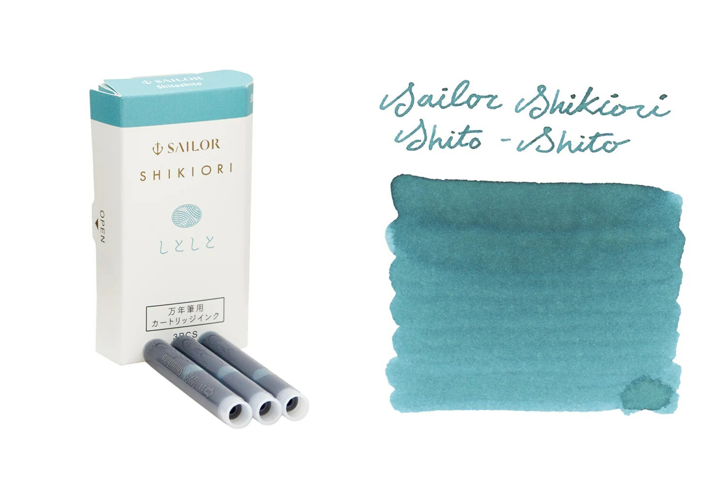 Sailor shikiori cartridge for fountain pen