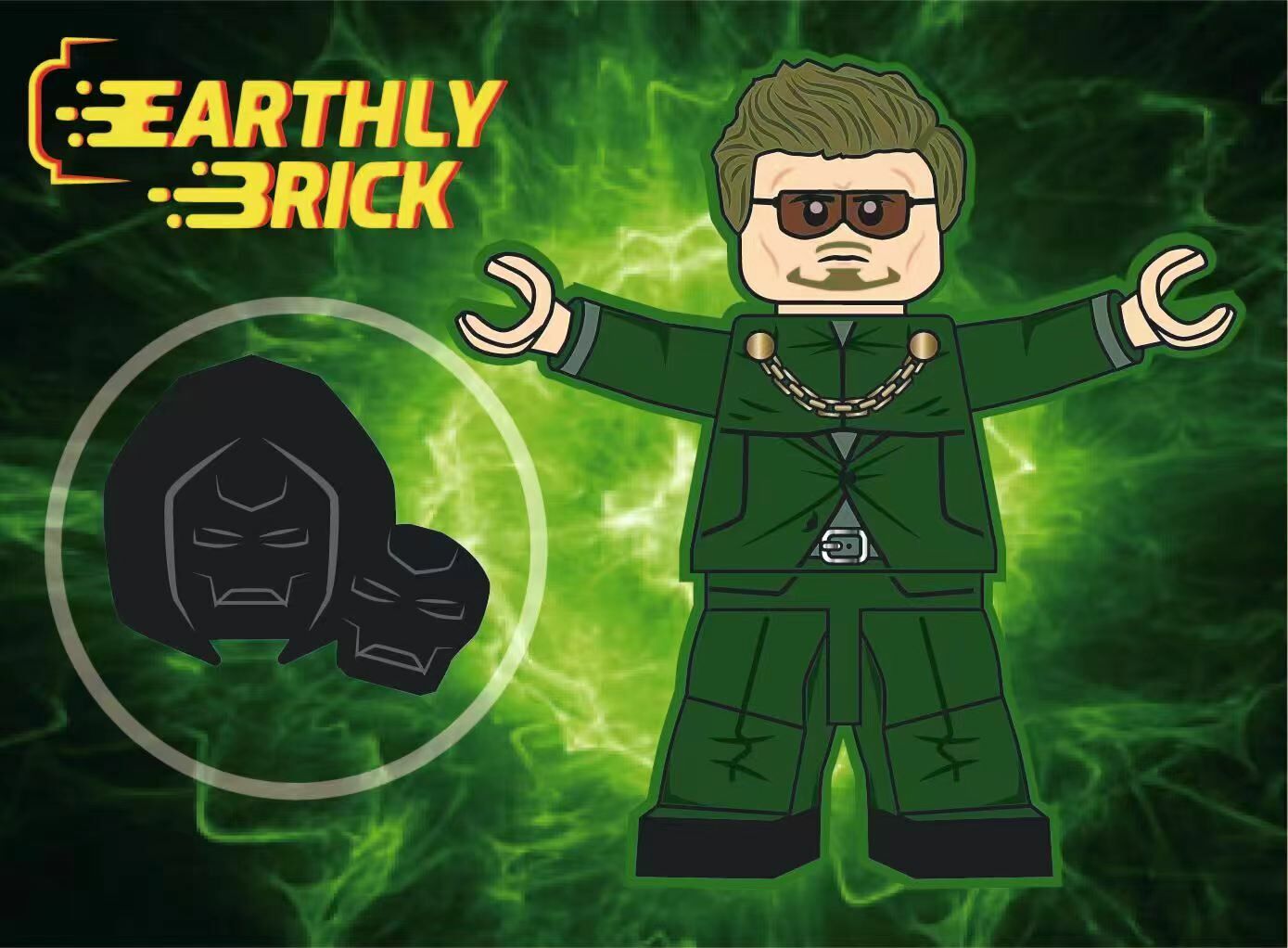 [Earthly Brick][In Stock] Doctor Doom  [PADprinted]