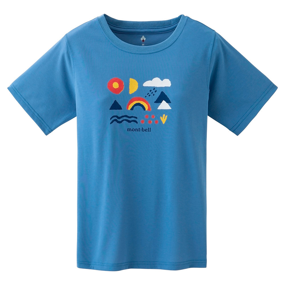 【特價款】日本montbell: 快乾透氣 Wickron T Women's Nature Symbols